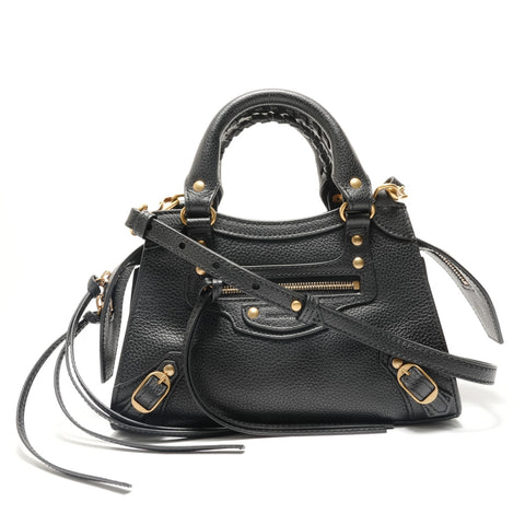 BALENCIAGA Neo Classic City Shoulder Bag black WS29100