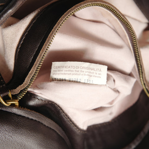 BOTTEGAVENETA INTRECCIATO Handbag Brown WS29101