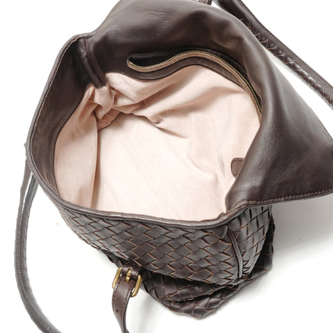 BOTTEGAVENETA INTRECCIATO Handbag Brown WS29101