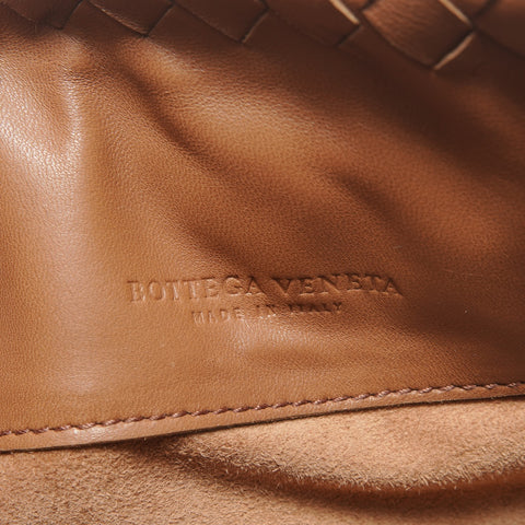 BOTTEGAVENETA INTRECCIATO Shoulder Bag Brown WS29102