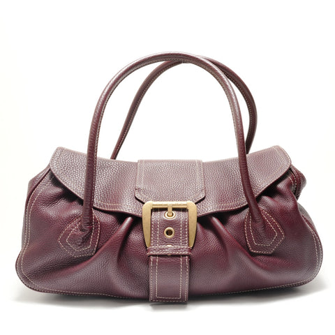 CELINE Large Choquette Handbag Red WS29103
