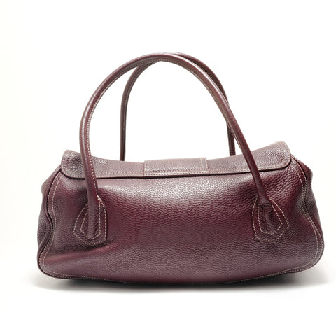 CELINE Large Choquette Handbag Red WS29103