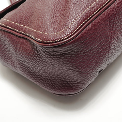 CELINE Large Choquette Handbag Red WS29103