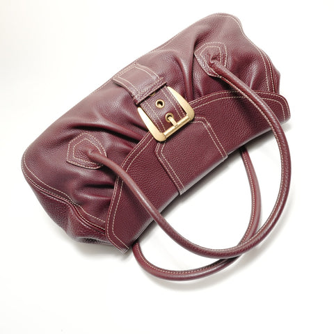CELINE Large Choquette Handbag Red WS29103