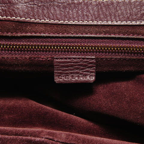 CELINE Large Choquette Handbag Red WS29103