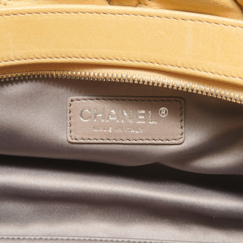 CHANEL Bubble Quilt ChainShoulder Shoulder Bag beige WS29104