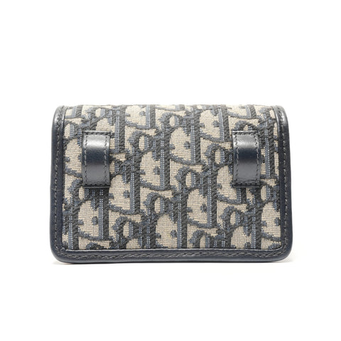 Christian Dior Montaigne Nano Trotter Shoulder Bag Navy WS29109