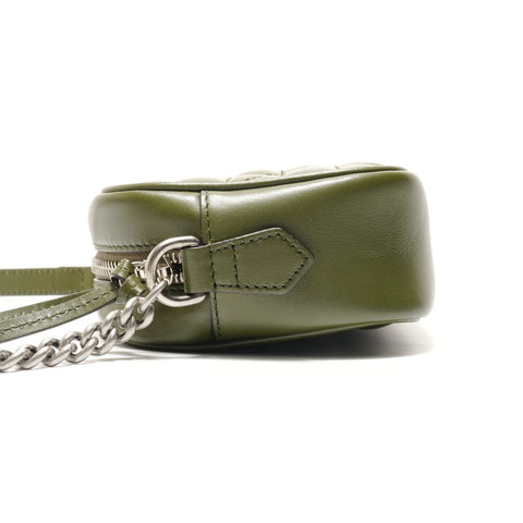 GUCCI GG Marmont Shoulder Bag green WS29110