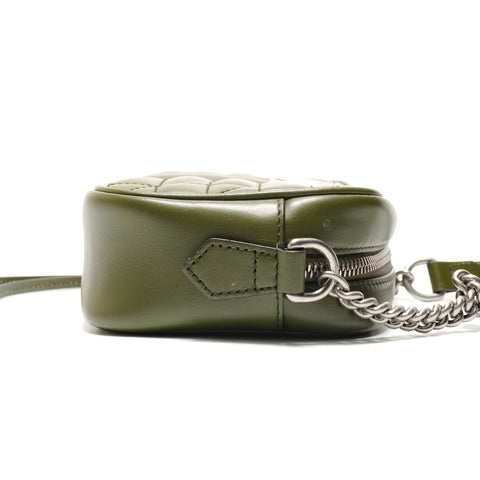 GUCCI GG Marmont Shoulder Bag green WS29110