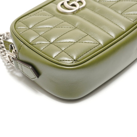 GUCCI GG Marmont Shoulder Bag green WS29110