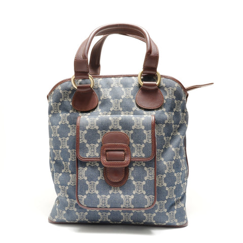 CELINE Paris Macadam Handbag blue WS29113