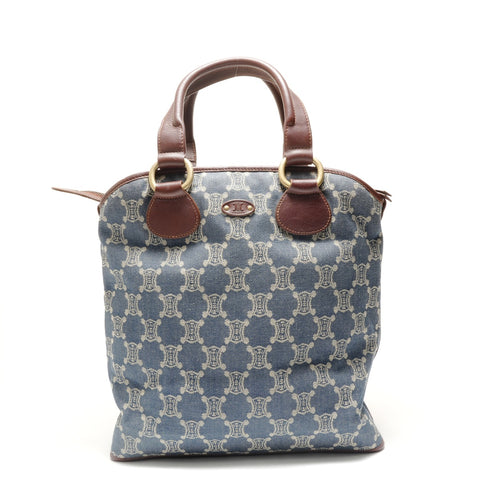 CELINE Paris Macadam Handbag blue WS29113