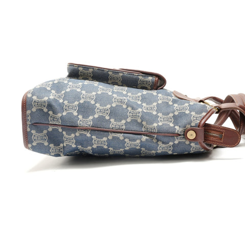 CELINE Paris Macadam Handbag blue WS29113