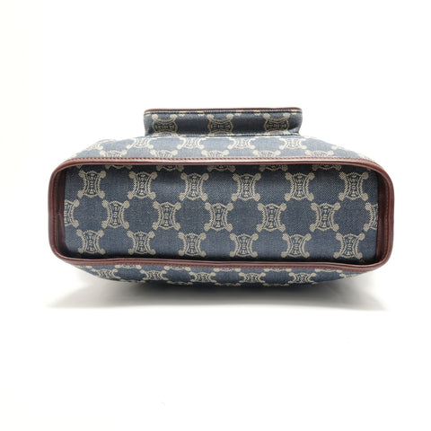 CELINE Paris Macadam Handbag blue WS29113