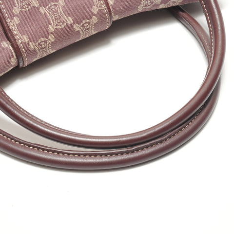CELINE Macadam Large Shoe Shoulder Bag Red WS29114