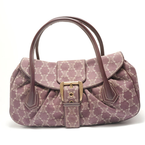 CELINE Macadam Large Shoe Shoulder Bag Red WS29114