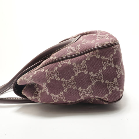 CELINE Macadam Large Shoe Shoulder Bag Red WS29114