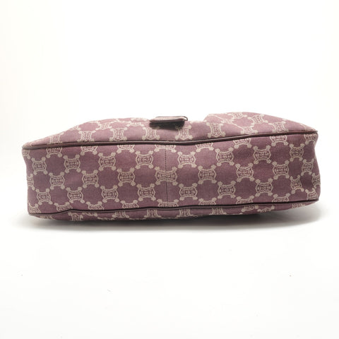 CELINE Macadam Large Shoe Shoulder Bag Red WS29114