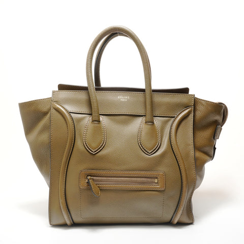 CELINE Luggage Khaki Handbag khaki WS29116