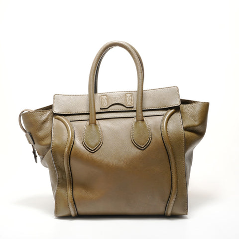 CELINE Luggage Khaki Handbag khaki WS29116