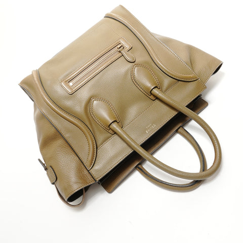 CELINE Luggage Khaki Handbag khaki WS29116