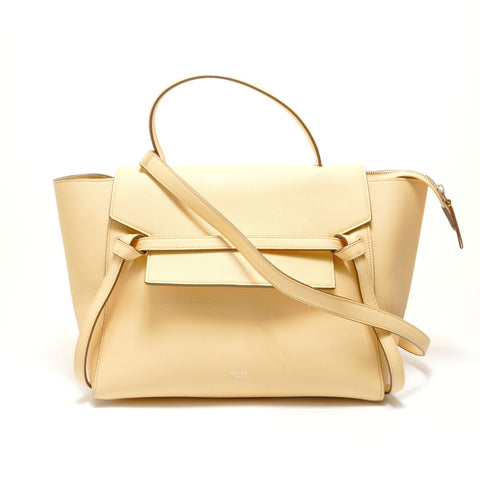 CELINE Belt bag Shoulder Bag yellow WS29117