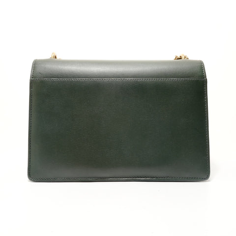 YVES SAINT LAURENT Sunset YSL Shoulder Bag green WS29118