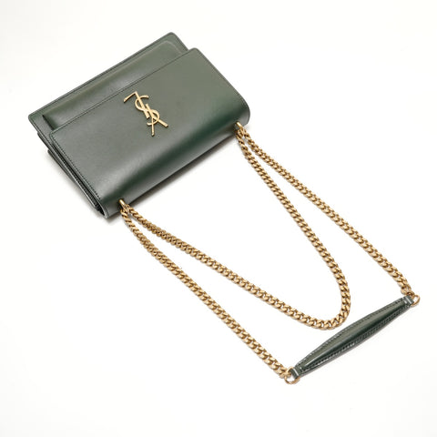YVES SAINT LAURENT Sunset YSL Shoulder Bag green WS29118