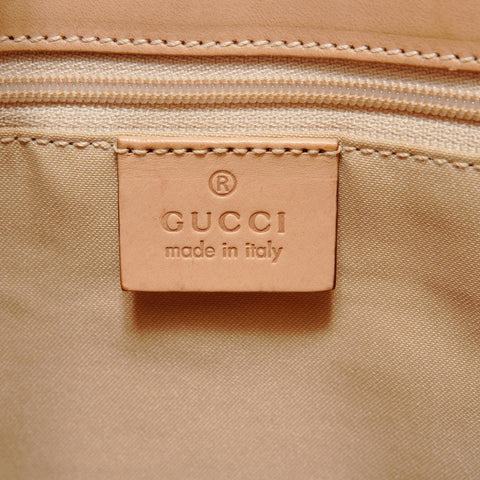 GUCCI Jumbo GG Canvas Jackie Shoulder Bag yellow WS29119