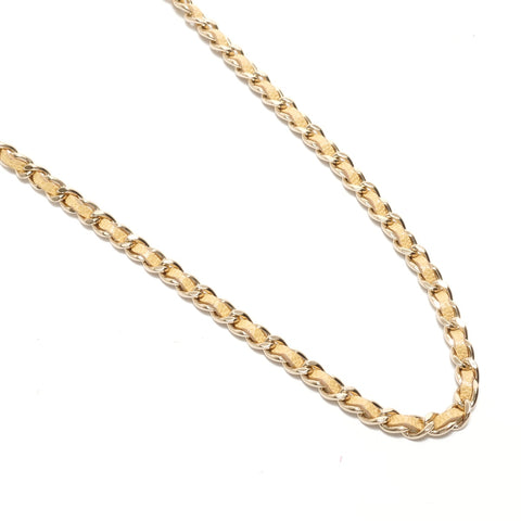 CHANEL Caviar Matelass Chain Shoulder Shoulder Bag yellow WS29120
