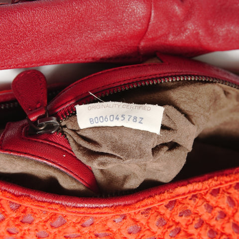 BOTTEGAVENETA Hobo bag Handbag Red WS29123