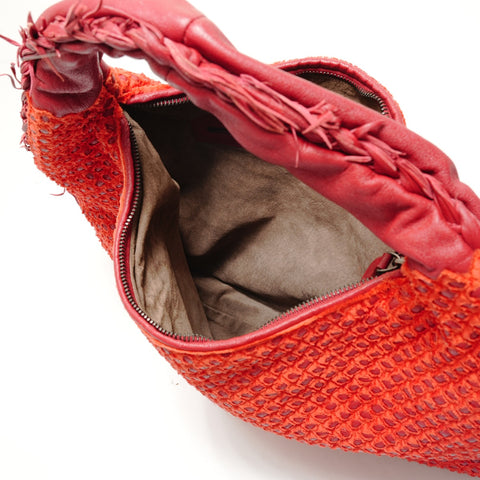 BOTTEGAVENETA Hobo bag Handbag Red WS29123