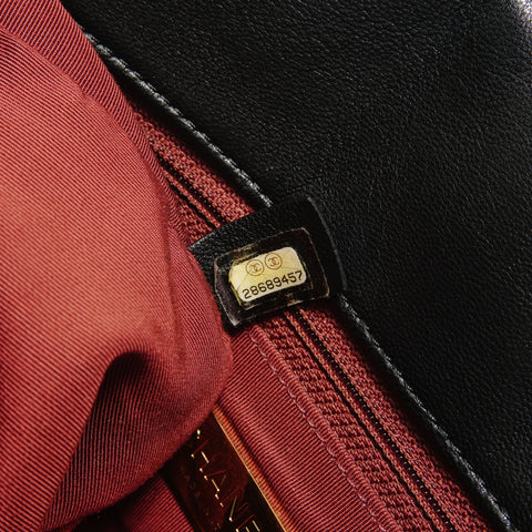 CHANEL Item No. 26, 2018-2019 Chanel 19 Lambskin Shoulder Bag black WS29125