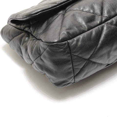 CHANEL Item No. 26, 2018-2019 Chanel 19 Lambskin Shoulder Bag black WS29125