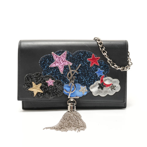 YVES SAINT LAURENT Cloudstar Monogram Kate Shoulder Bag black WS29128