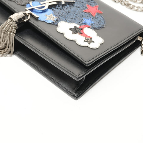 YVES SAINT LAURENT Cloudstar Monogram Kate Shoulder Bag black WS29128