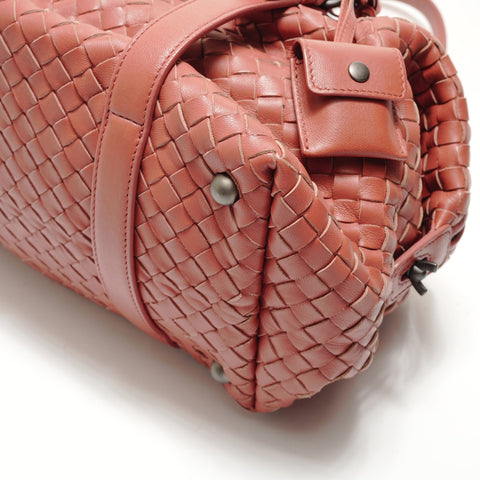 BOTTEGAVENETA Montaigne INTRECCIATO Shoulder Bag Brown WS29131