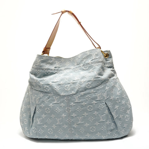 LOUIS VUITTON Monogram Daily GM Shoulder Bag blue WS29134