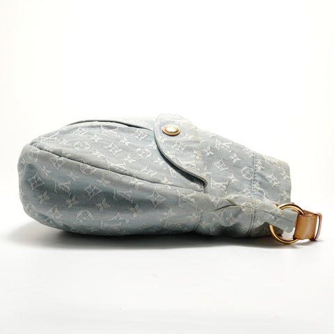 LOUIS VUITTON Monogram Daily GM Shoulder Bag blue WS29134
