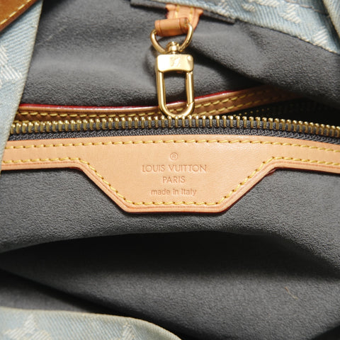 LOUIS VUITTON Monogram Daily GM Shoulder Bag blue WS29134