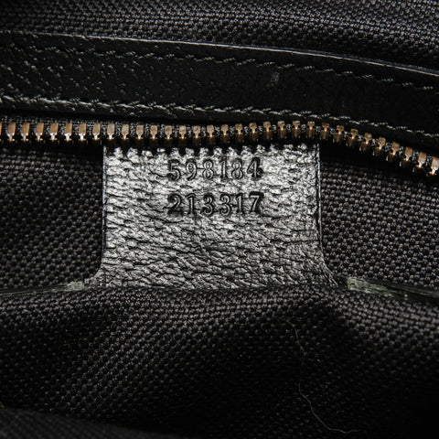 GUCCI GG Wool Leather Backpack Backpack Â· Daypack beige WS29136