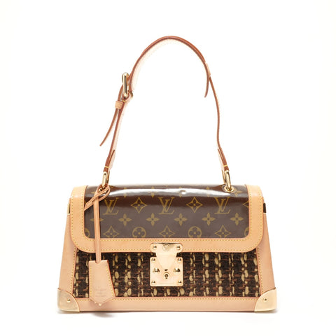 LOUIS VUITTON 2003 Tweedy, Limited Edition of 1000 Worldwide, Monogram Shoulder Bag Brown WS29139