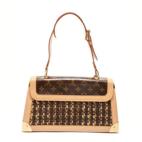 LOUIS VUITTON 2003 Tweedy, Limited Edition of 1000 Worldwide, Monogram Shoulder Bag Brown WS29139