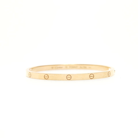 CARTIER Love Bracelet Au750 Yellow Gold, Size: 15 bracelet gold WS29141