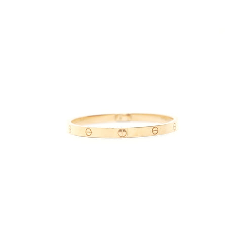 CARTIER Love Bracelet Au750 Yellow Gold, Size: 15 bracelet gold WS29141