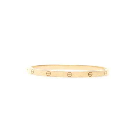 CARTIER Love Bracelet Au750 Yellow Gold, Size: 15 bracelet gold WS29141