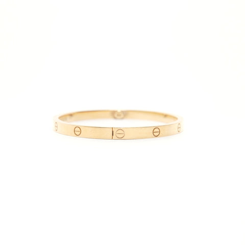 CARTIER Love Bracelet Au750 Yellow Gold, Size: 15 bracelet gold WS29141