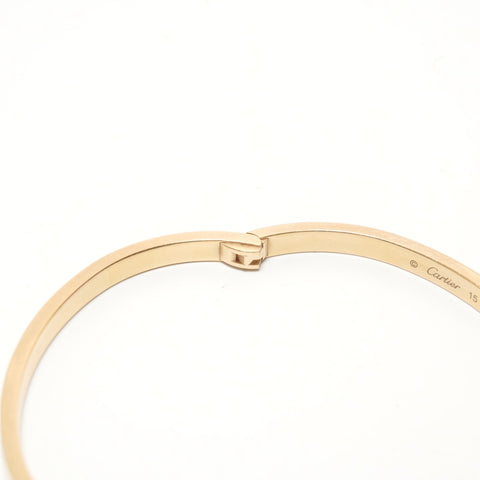 CARTIER Love Bracelet Au750 Yellow Gold, Size: 15 bracelet gold WS29141