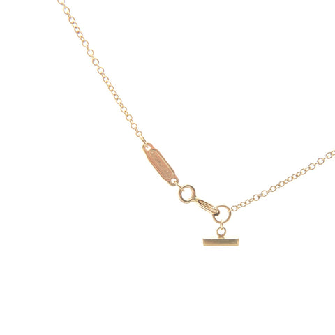 TIFFANY&Co. Au750 T Smile Necklace gold WS29143