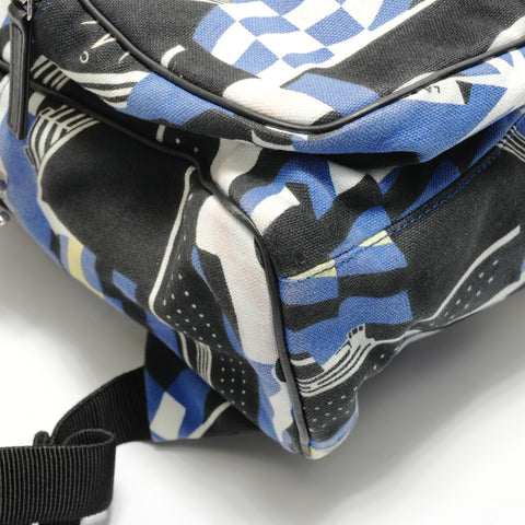 CHANEL Cotton, Series 27, 2019 Cruise Line La Pausa Backpack Backpack Â· Daypack blue WS29144
